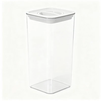 Canister d'emmagatzematge de cuina transparent alt